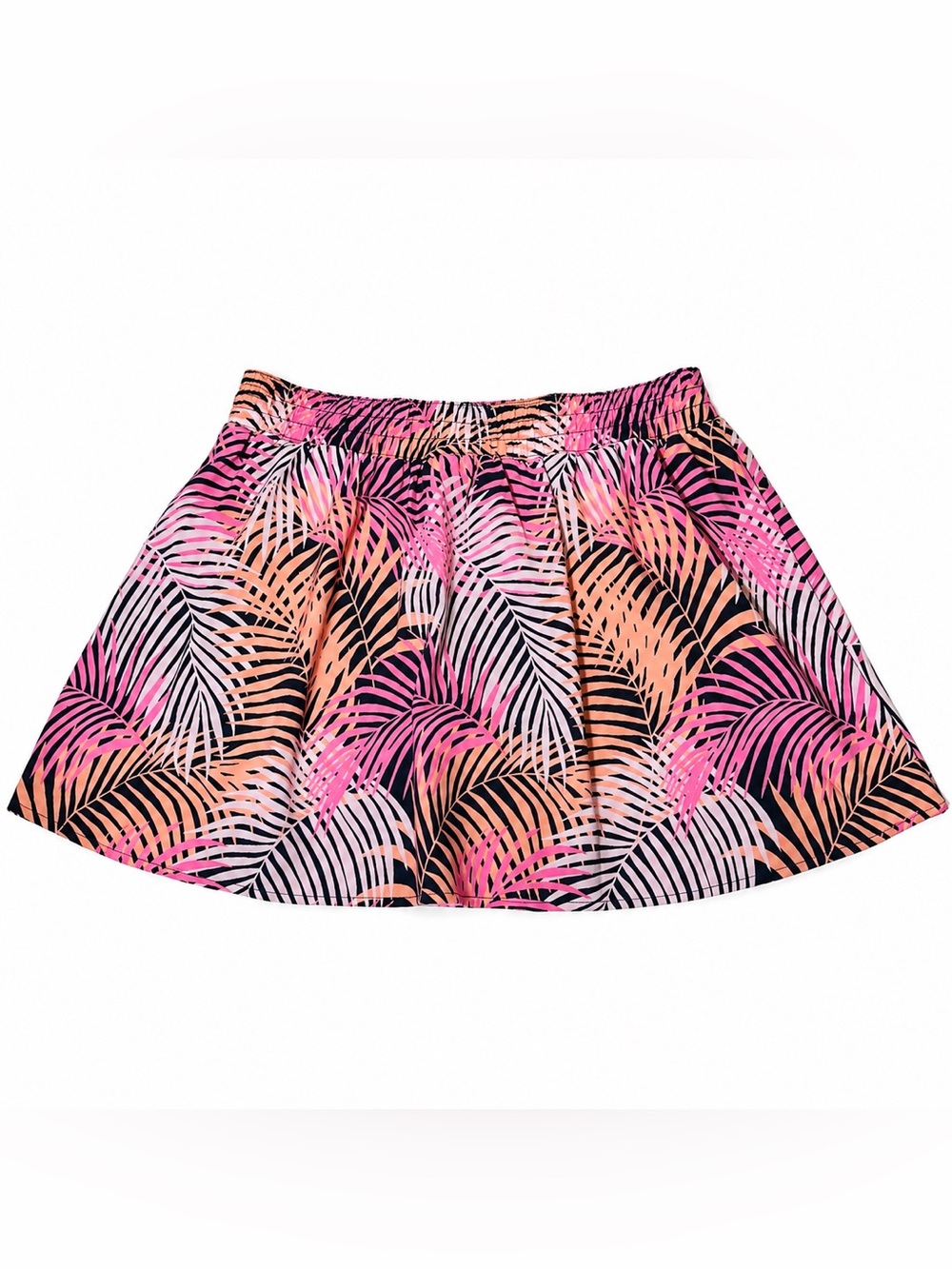 Tommy Bahama Everyday Active Skort Women size L Tropical Palm Golf Tennis